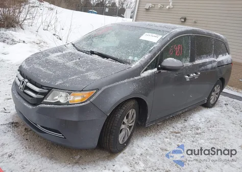 2016 Honda Odyssey Se z USA, uszkodzony, nr VIN 5FNRL5H39GB149187